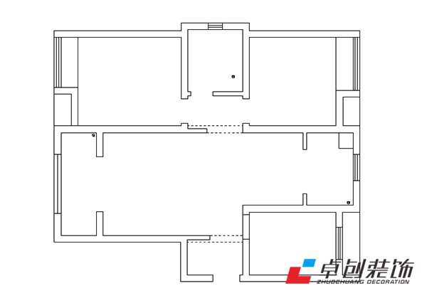 禹州翡翠湖郡102平裝修設計效果圖